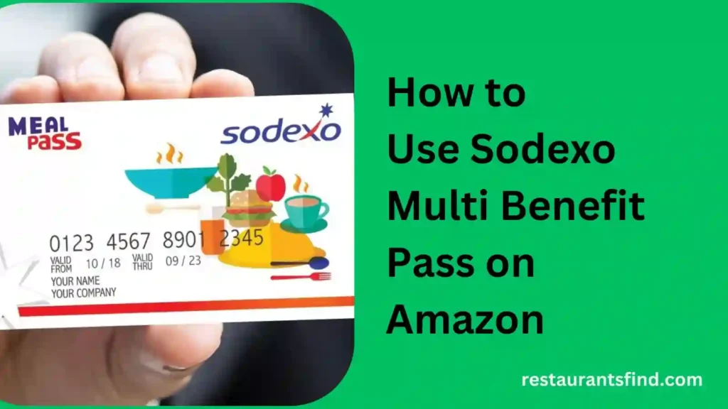 How to Use Sodexo Multi Benefit Pass on Amazon