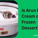 Is Arun Ice Cream or a Frozen Dessert?